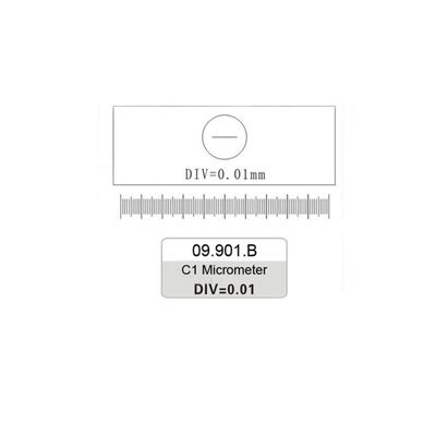 Lab Microscope Slides 0.01 Mm Microscope Glass Ruler DIV=0.01mm Microscope Measurement Microscope Parts (Color : Type 5)