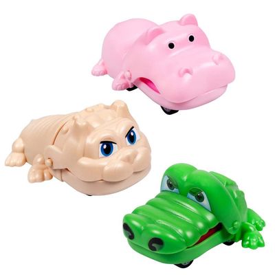 Boland 30837 Wind Up Animals Set of 3 Reindeer Size 6 x 5 cm Racing Beast Gift Give-Away Toy Pinata Filling Wonder Bag