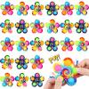 Gigilli 24 Pack Party Favors Fidget Spinners for Kids 4-8-12, Goodie Bags Stuffers Valentine Gifts for Kids 3-5, ADHD Pop Mini Fidget Toys Bulk Treasure Box Toys Classroom Prizes, Adult Anxiety Toys view 1