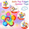 Gigilli 24 Pack Party Favors Fidget Spinners for Kids 4-8-12, Goodie Bags Stuffers Valentine Gifts for Kids 3-5, ADHD Pop Mini Fidget Toys Bulk Treasure Box Toys Classroom Prizes, Adult Anxiety Toys view 2