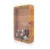 Adult piggy bank square - Wedding money box - Coin saving case for girls and boys - Unique wooden tip jar - Perfect eco friendly kid gift - Strong and natural oak wood 2 SIZES (Standard) view 4