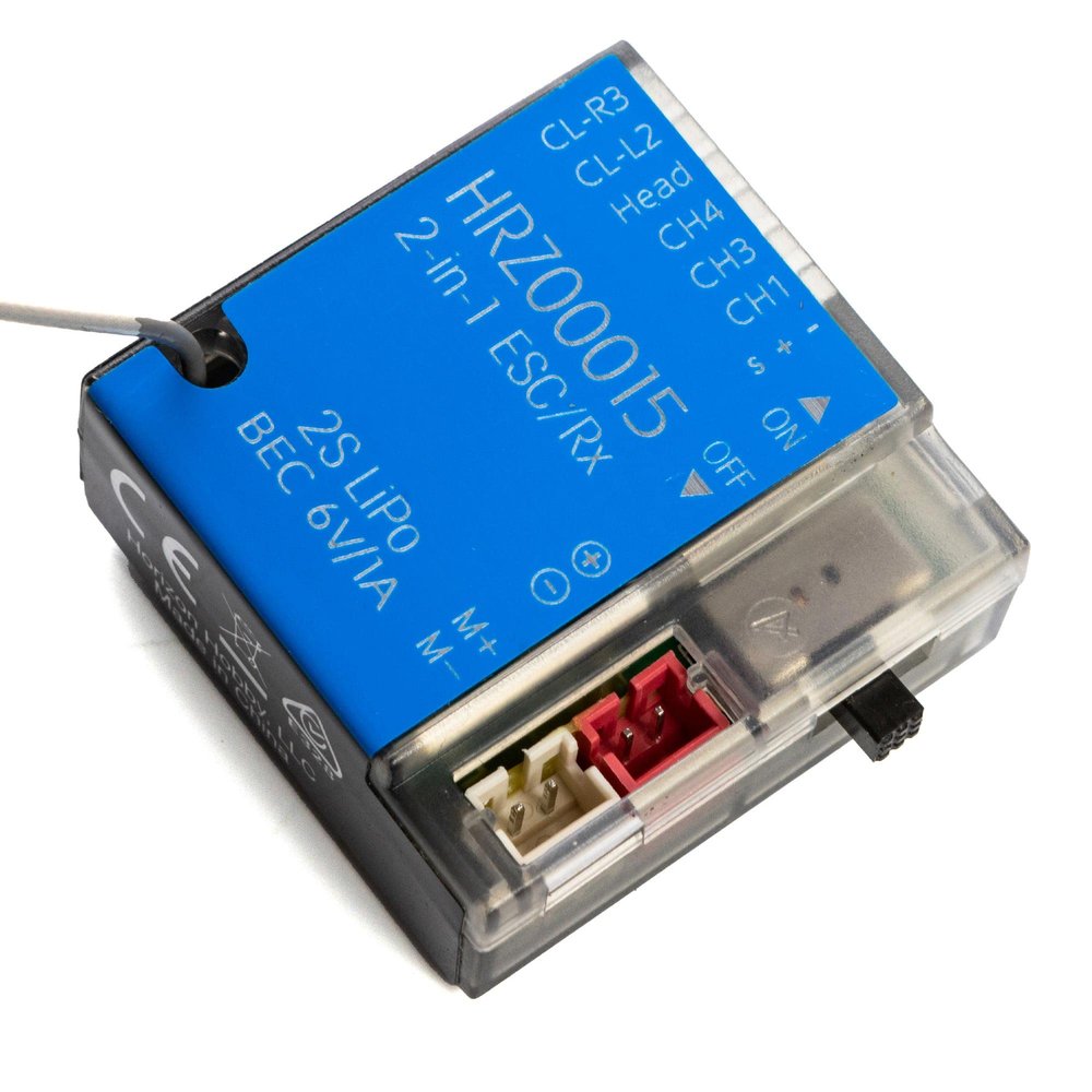 Horizon Hobby ESC/Receiver 2.4Ghz EC2 1/24 HRZ00015 Car Speed Controls & Accessories