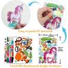 100 Pack DIY Make Your Own Animal Face Stickers - 25 Designs, Funny Mermaid Princess Prince Face Stickers for Kids, Party & Festival Favor, School Reward, Art & Craft view 3