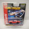 Auto World SC366-1 1971 Camaro HO Scale Electric Slot Car - Red Orange with White Stripes view 1
