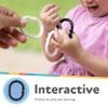 Nuby Linkables, Black, Grey, and White Attachable Links for Strollers, Car Seats, and Travel view 3