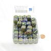 Rio Festive Dice with Yellow Pips 16mm (5/8in) D6 Pack of 50 Wondertrail view 2