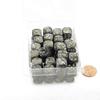 Black Lustrous Dice with Gold Pips D6 12mm (1/2in) Bulk Pack of 50 Wondertrail