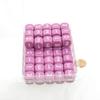 Light Purple Opaque Dice with White Numbers D3 (d6 1-3 Twice) 16mm (5/8in) Pack of 50 Wondertrail view 1