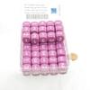 Light Purple Opaque Dice with White Numbers D3 (d6 1-3 Twice) 16mm (5/8in) Pack of 50 Wondertrail view 2