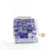 Nocturnal Nebula Luminary Dice with Blue Numbers 16mm (5/8in) D6 Set of 50 Wondertrail view 1