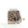 Primary Nebula Luminary Dice with Blue Numbers 16mm (5/8in) D6 Set of 50 Wondertrail view 1