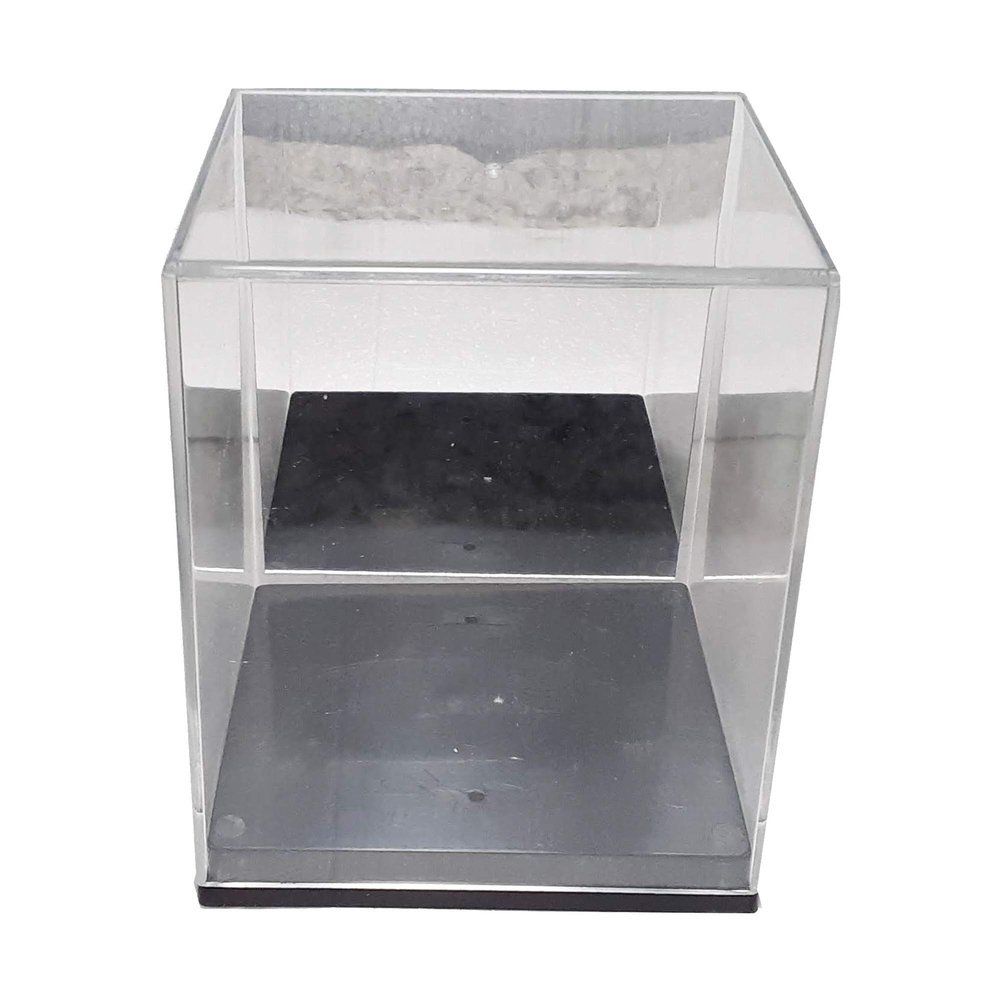 ProTech Products FV7BM Smalll Mirrored Utility Display Case with Black Base for Collectibles - 4.5" Tall x 4" Wide x 3.5" deep (Figures NOT Included) (10)