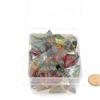 Primary Nebula Luminary Dice with Blue Numbers 16mm (5/8in) D4 Set of 50 Wondertrail view 1