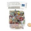 Primary Nebula Luminary Dice with Blue Numbers 16mm (5/8in) D4 Set of 50 Wondertrail view 2