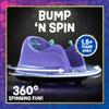 Flybar FunPark 6V Bumper Car for Toddlers, Kids Bumper Car, Electric Toddler Ride On Toys for Kids, Baby Bumper Car, Ages 1.5-4 Years, LED Lights, 360 Degree Spin, Supports up to 66 pounds (No Remote) view 3