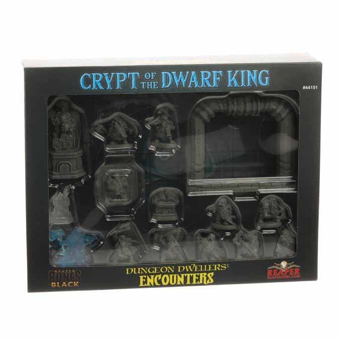 Bones Black: Dungeon Dwellers Encounters - Crypt of the Dwarf King