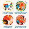 Battat  Locbloc  Toy Dump Truck  17 Pieces Construction Set  Working Bucket  Building Blocks & Characters  12+ Months view 4