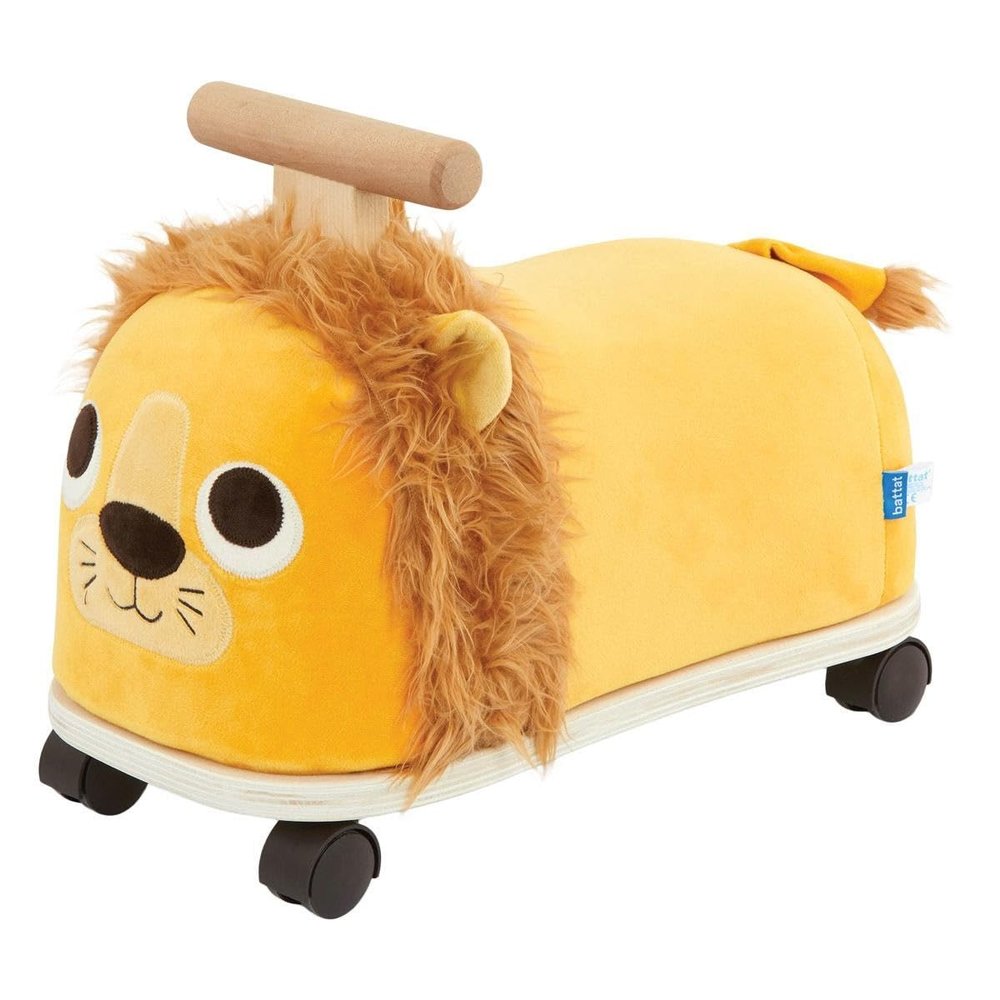 Battat  Ride On Lion  Riding Animal Toys  Soft Seated Riding Toys  18+ Months