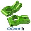 GoHobby Aluminum Rear Hubs Stub Axle Carriers Knuckles for 1/8 ARRMA Typhon Talion 6S, 1/7 Infraction Limitless Mojave 6S BLX Upgrades, Replaces AR330193 (Green) view 2