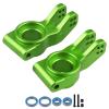 GoHobby Aluminum Rear Hubs Stub Axle Carriers Knuckles for 1/8 ARRMA Typhon Talion 6S, 1/7 Infraction Limitless Mojave 6S BLX Upgrades, Replaces AR330193 (Green) view 4