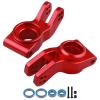 GoHobby Aluminum Rear Hubs Stub Axle Carriers Knuckles for 1/8 ARRMA Typhon Talion 6S, 1/7 Infraction Limitless Mojave 6S BLX Upgrades, Replaces AR330193 (Red) view 3