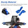 CrazyHobby Aluminum Rear Stub Axle Carriers with Ball Bearings Upgrade Parts for 1/10 Traxxas Slash 2WD, Stampede, Rustler VXL, Replaces 3752 (Blue) view 2