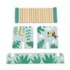 Janod - Tropik Tropical Balance Game - Wooden Toy - 1 Bridge to Construct and 15 Stackable Pieces - Educational Toy: Fine Motor Skills - Water-Based Paint - 2 Years + J08271 view 4