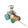 Janod - Tropik Pull-Along Lemur Xylophone - 2-in-1 Wooden Early-Learning Toy - Musical Educational Toy - Walking and Balancing - Water-Based Paint - 18 Months + J08270 view 1