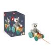 Janod - Tropik Pull-Along Lemur Xylophone - 2-in-1 Wooden Early-Learning Toy - Musical Educational Toy - Walking and Balancing - Water-Based Paint - 18 Months + J08270 view 2