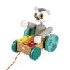 Janod - Tropik Pull-Along Lemur Xylophone - 2-in-1 Wooden Early-Learning Toy - Musical Educational Toy - Walking and Balancing - Water-Based Paint - 18 Months + J08270 view 3