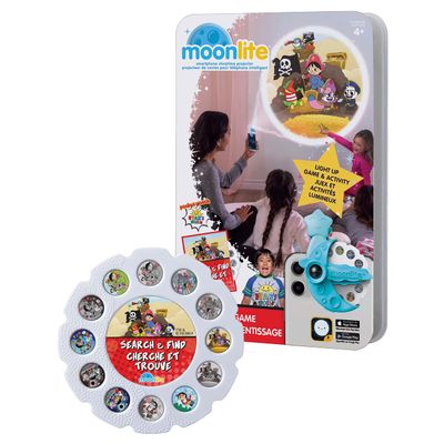 Moonlite Storytime - Ryan's World - Search & Find - A Magical Way to Read Together - Projector Sold Separately - Digital Story w/ Sound FX - Learning Gifts for Kids Ages 1 Year & Up
