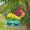 Unique Party 25623 Mini Donkey Pinata Favour Decoration, Multicolour view 3