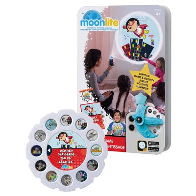 Moonlite Storytime - Ryan's World - Memory Challenge - A Magical Read Together - Projector Sold Separately - Digital Story Disc w/ Sound FX - Learning Gifts for Kids Ages 1 Year & Up