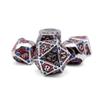 Norse Foundry Dungeon Delve Metal Dice Set - Forge Your Adventure: Premium Zinc Alloy D20 Dice Set - Complete Set for TTRPG - Boost Your Gaming Experience with Metal Dice view 1