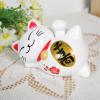Estink Lucky Cat Waving Moving Arm Solar Powered Oriental Fortune Maneki Neko Home Car Decoration Gift, 10.5x6x7cm(Tens of Thousands) view 3