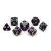 Norse Foundry Dungeon Delve Metal Dice Set - Forge Your Adventure: Premium Zinc Alloy D20 Dice Set - Complete Set for TTRPG - Boost Your Gaming Experience with Metal Dice view 3