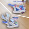 ArtCreativity Sting Ray Transporter Set, Includes 1 Stingray Toy with Sounds and 7 Sea Creatures, Interactive Ocean Toys for Kids, Sea Animal Toys for Kids and Underwater Party Supplies view 4