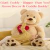 Tezituor Giant Teddy Bear 6ft Stuffed Animals - I Love YouRed Heart Jumbo Human Size Teddy Bear for Girlfriend,Boyfriend,Wife,Lover-Birthday, Anniversary, Valentines, or Long Distance view 2