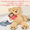 Tezituor Giant Teddy Bear 6ft Stuffed Animals - I Love YouRed Heart Jumbo Human Size Teddy Bear for Girlfriend,Boyfriend,Wife,Lover-Birthday, Anniversary, Valentines, or Long Distance view 4