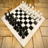 Vintage Marble Chess Set 15" (White (Base) & Black) view 2