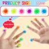 18 Pieces Window Crawler Balls Rolling Sticky Wall Ball Sticky for Throw at Wall Sticky Stretchy Wall Ball for Party Favor Stress Fidget Relief view 2