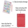 Playskool Magnatab  Numbers and Shapes  Magnetic Board Toy Letter Tracing for Toddlers Learning and Sensory Drawing  for Kids Ages 3 and Up view 4