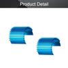 Bettomshin, Aluminum Electric Engine Motor Heatsink, Fins Cooling Blue for RC380 390Size Brushed Brushless RC Car Accessories view 4