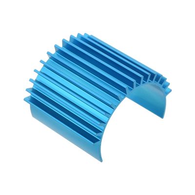 Bettomshin Aluminum Electric Engine Motor Heatsink Fins Cooling Blue for RC 380 390 Size Brushed Brushless RC Car Accessories