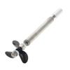 Drive Shaft w Propeller and Universal Joint for RC Boat, L130mm Shaft, L80mm Sleeve, D36mm Propeller, Fit for 3.17mm Motor Shaft,Aicosineg view 1