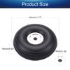 Bettomshin 1Pcs Tire and Wheel Sets for RC Car Airplane PU Sponge Tire with Aluminum Alloy Hub,1.75" view 2