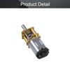 Bettomshin Mini Gear Motor DC 12V 40RPM Micro Gear Motor, Speed Reduction Motor N20 for RC Car, Robot Model, DIY Engine Toys view 4