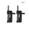 Bettomshin Canopy Hatch Lock Latches for RC Airplane Cockpit Cover Fixing 23.5x13x8mm Black 2Pcs view 2