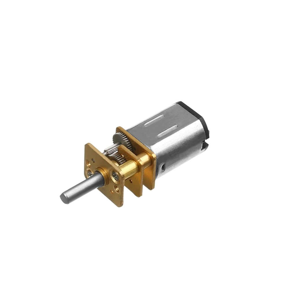 Bettomshin Mini Gear Motor DC 12V 4000RPM Micro Gear Motor, Speed Reduction Motor GA12-N20 for RC Car, Robot Model, DIY Engine Toys