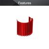 Bettomshin Aluminum Electric Engine Motor Heatsink Fins Cooling Blue for RC380 390 Size Brushed Brushless RC Car Accessories view 3